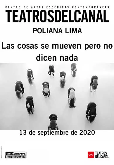 Cartel de POLIANA LIMA: Las cosas se mueven pero no dicen nada