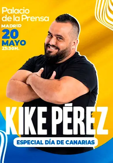 Cartel de Kike Pérez: Especial Día de Canarias