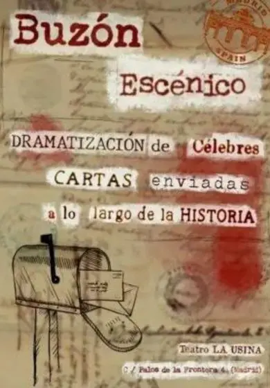 Cartel de Buzón escénico