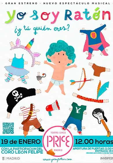 Cartel de Yo soy ratón: ¿Y tú quién eres?