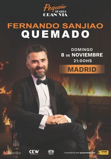 Cartel de Quemado - Fernando Sanjiao