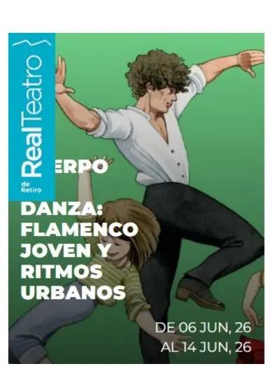 Cartel de Cuerpo en danza: flamenco joven y ritmos urbanos