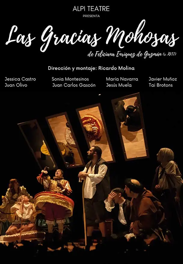 Cartel de Las gracias mohosas