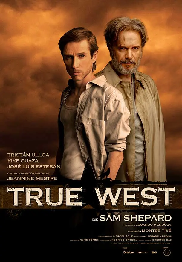 Cartel de Eduardo Mendoza: True West