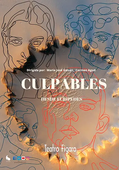 Cartel de Culpables desde Eurípides