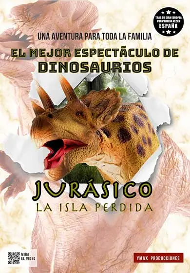 Cartel de Jurásico: La Isla Perdida
