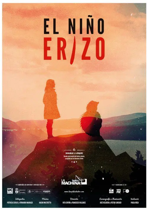 Cartel de El niño erizo