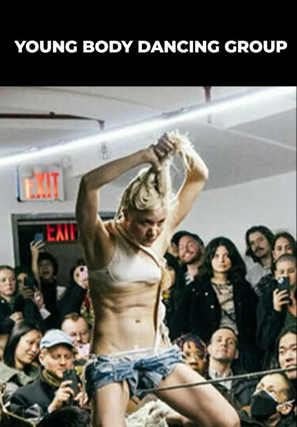 Cartel de Young body dancing group