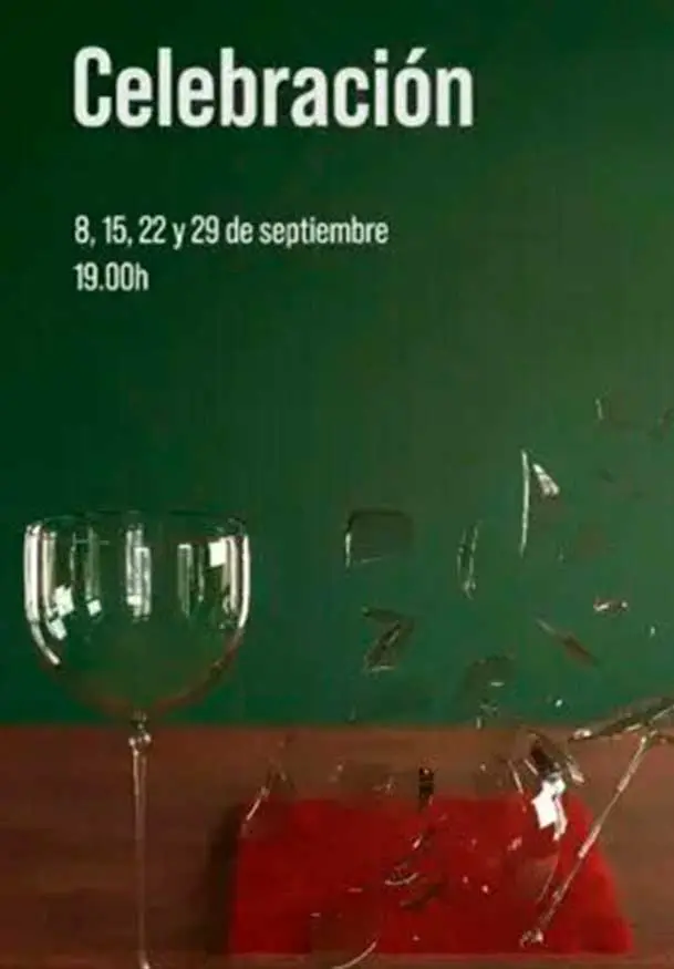 Cartel de Súbito Teatro: Celebración