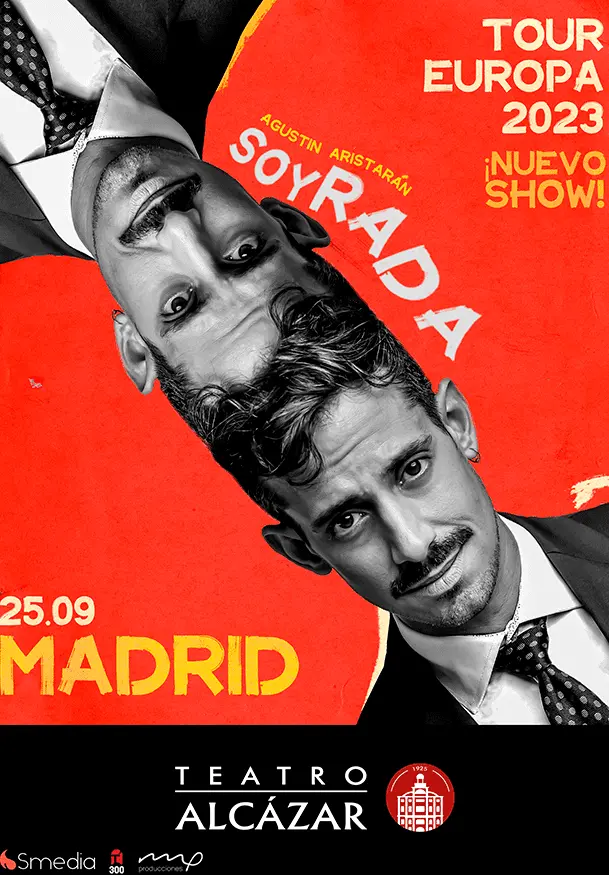 Cartel de Soy Rada: Tour Europa 2023