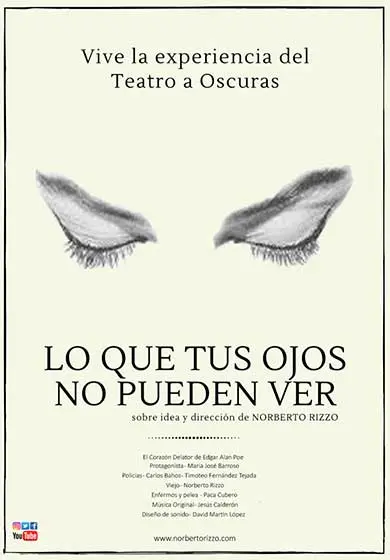Cartel de Lo que tus ojos no pueden ver
