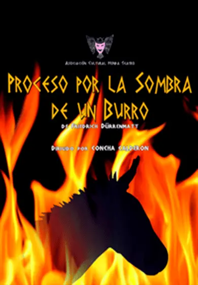 Cartel de Proceso por la sombra de un burro
