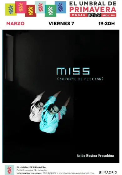 Cartel de Miss (soporte de ficción)