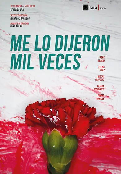 Cartel de Me lo dijeron mil veces