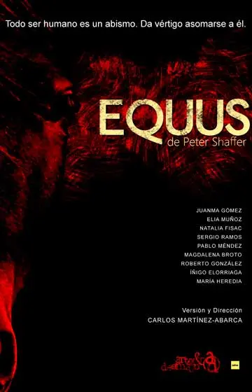 Cartel de Carlos Martínez-Abarca: Equus