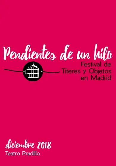 Cartel de Festival Pendientes de un hilo