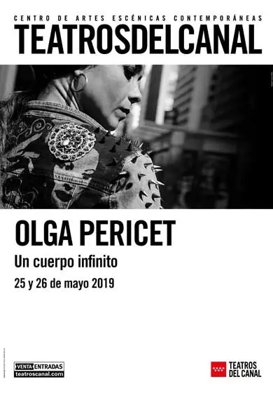 Cartel de Olga Pericet: Un cuerpo infinito