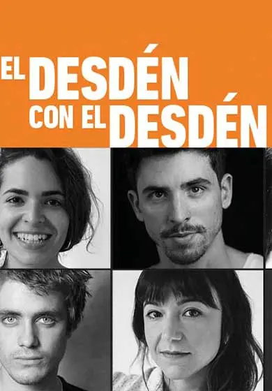 Cartel de El desdén con el desdén
