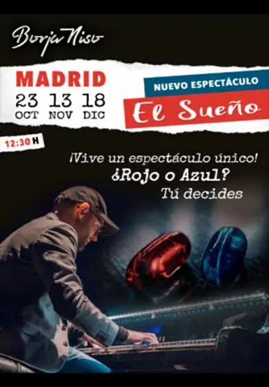 Cartel de Borja Niso: El sueño