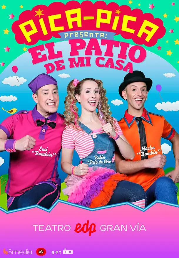 Cartel de Pica pica: El patio de mi casa