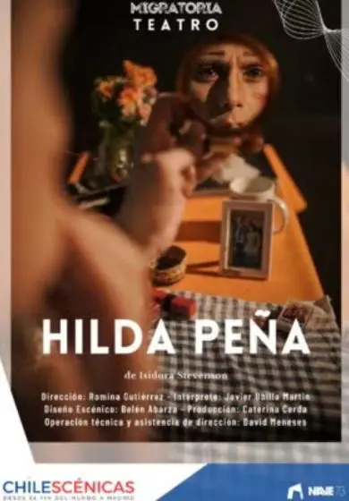 Cartel de Hilda Peña