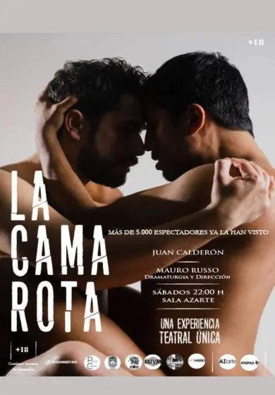 Cartel de La cama rota