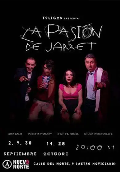 Cartel de La pasión de Jarret