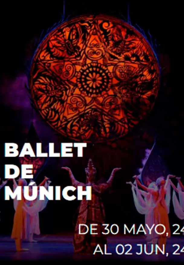 Cartel de Ballet de Múnich: La bayadera