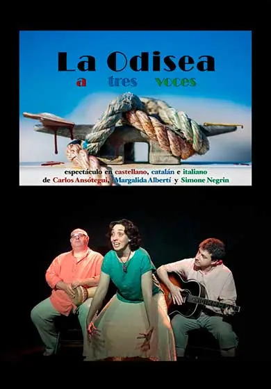 Cartel de La Odisea a tres voces