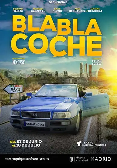 Cartel de EDUARDO GALÁN: Blablacoche