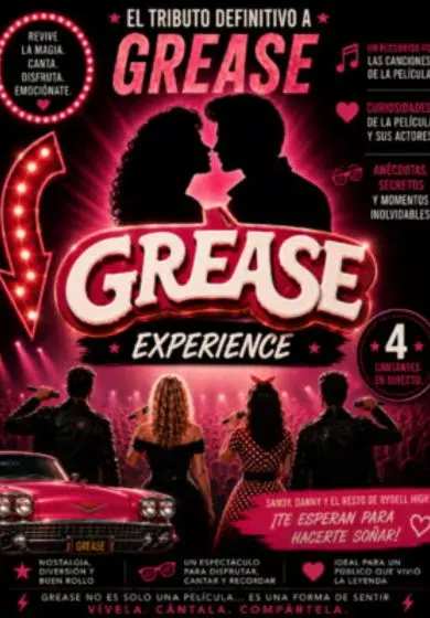 Cartel de Grease experience