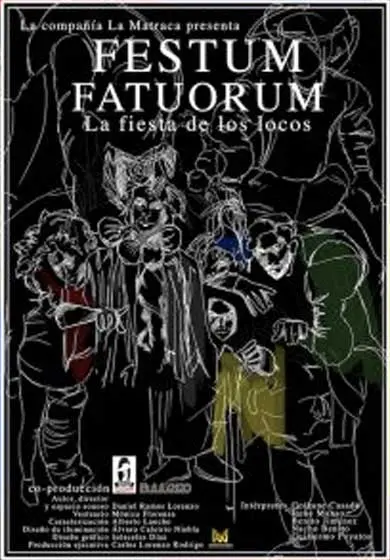 Cartel de Festum Fatuorum. La fiesta de los locos