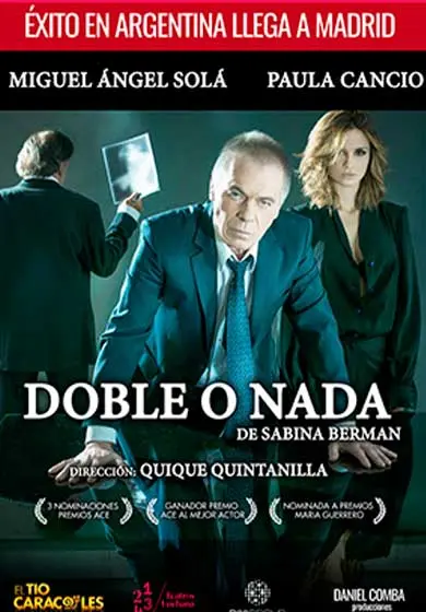 Cartel de Doble o nada
