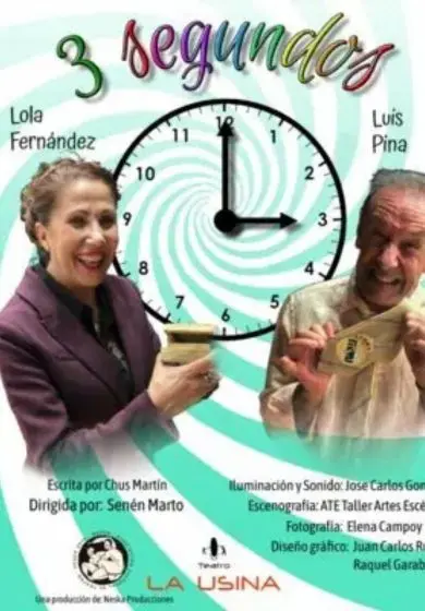 Cartel de Tres segundos