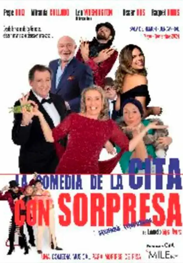 Cartel de La comedia de la cita con sorpresa