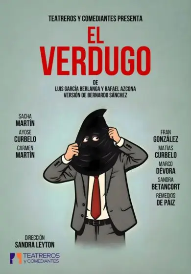 Cartel de El verdugo - Bernardo Sánchez