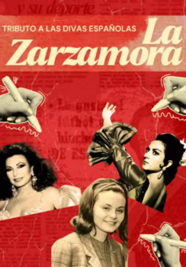 Cartel de La Zarzamora, un tributo a las divas españolas