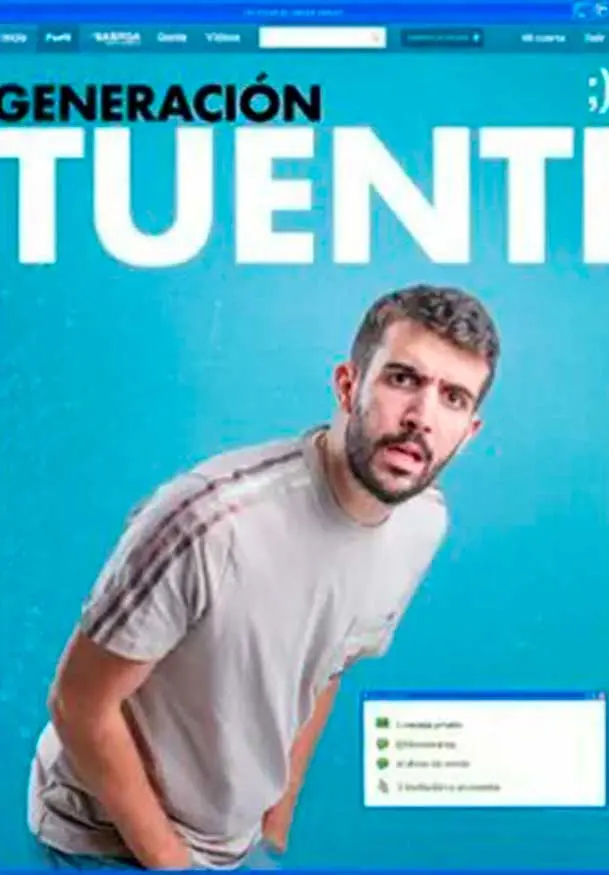Cartel de Generación Tuenti