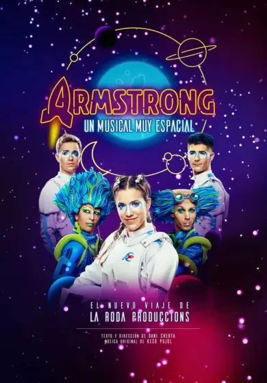Cartel de Armstrong, un musical muy espacial