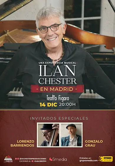 Cartel de Ilan Chester: Una experiencia musical
