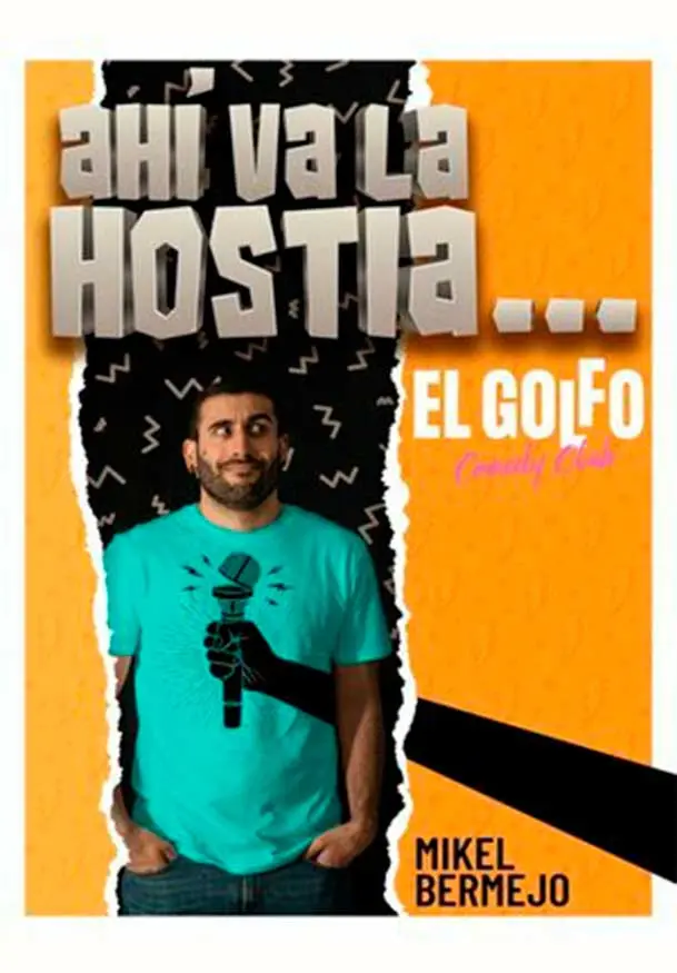 Cartel de Mikel Bermejo: Ahí va la hostia