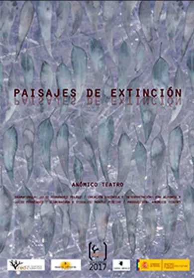 Cartel de Paisajes de extinción