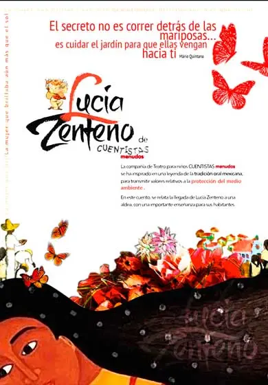 Cartel de Lucía Zenteno