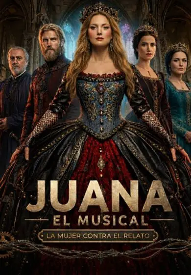 Cartel de Juana el musical