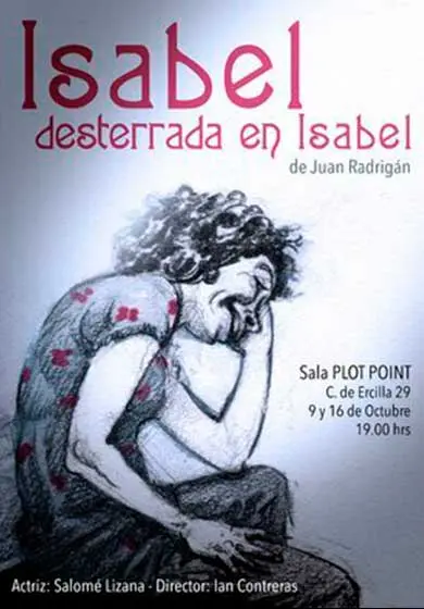 Cartel de Isabel desterrada en Isabel