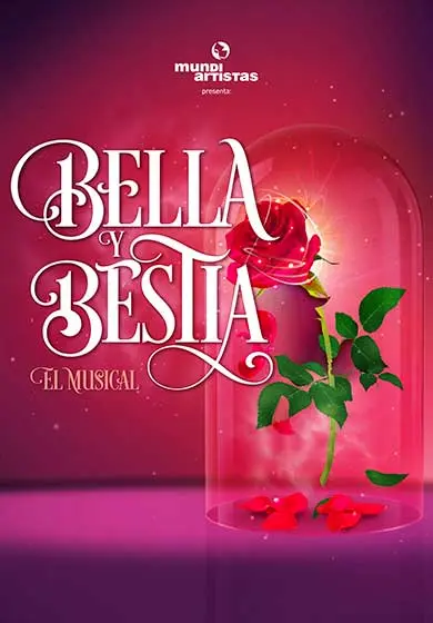 Cartel de La Bella y la Bestia, el musical