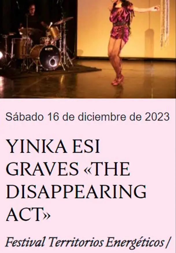 Cartel de The disappearing act