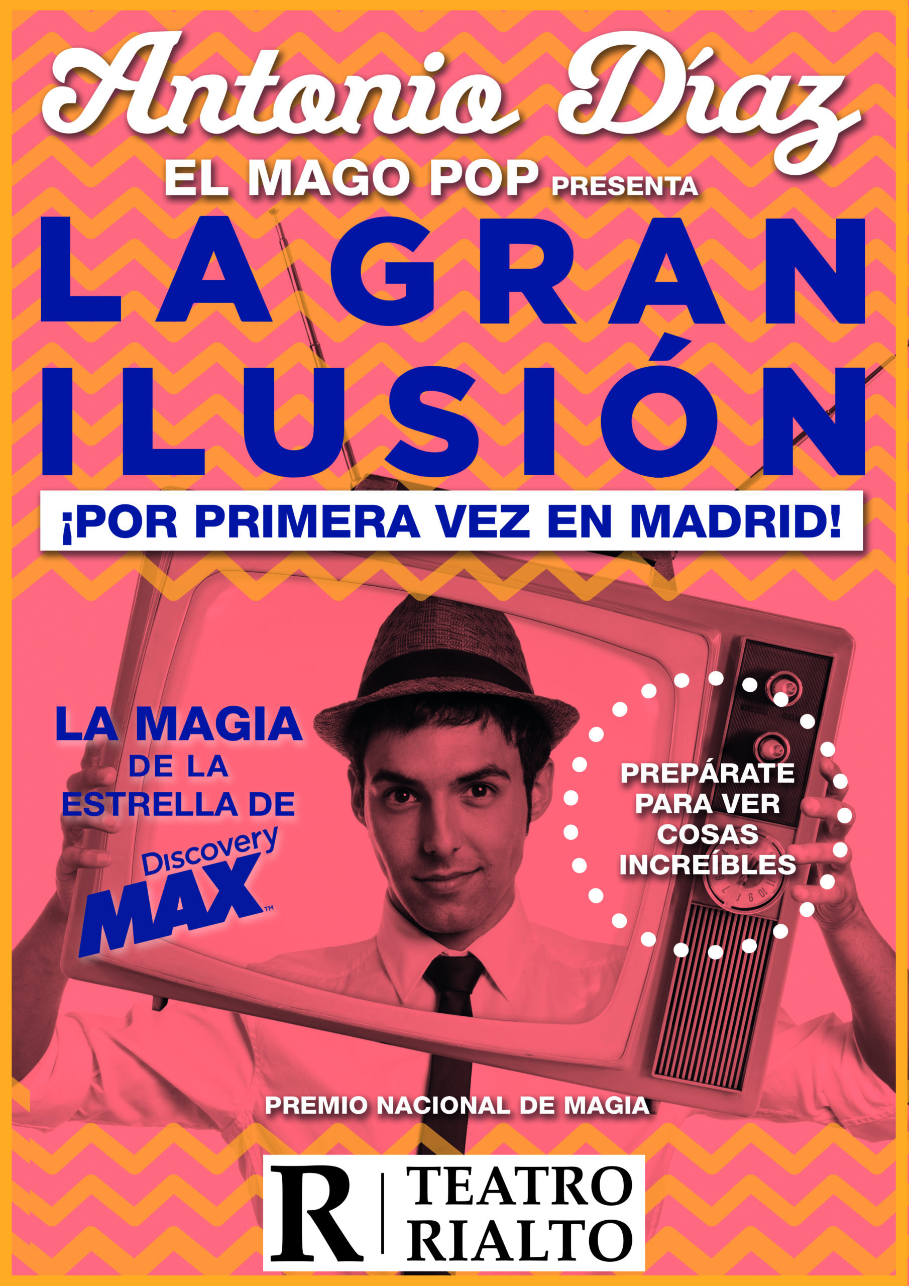 Cartel de El Mago Pop: La gran ilusión