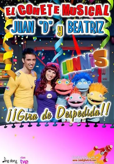 Cartel de Juan D y Beatriz & Lunnis - Gira despedida