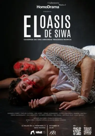 Cartel de El oasis de Siwa